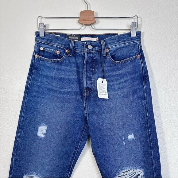 Levi's Premium Wedgie Straight Fit Women’s Jeans Size 28 - Picture 5 of 10
